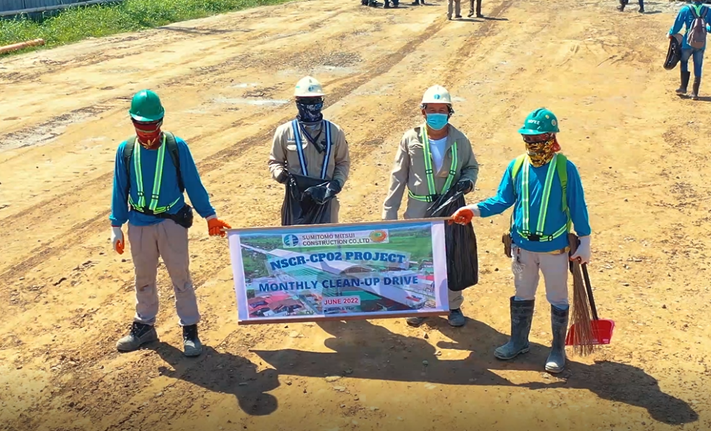 NSCR-CP02 – Clean Up Drive at Balagtas Site on June 11, 2022