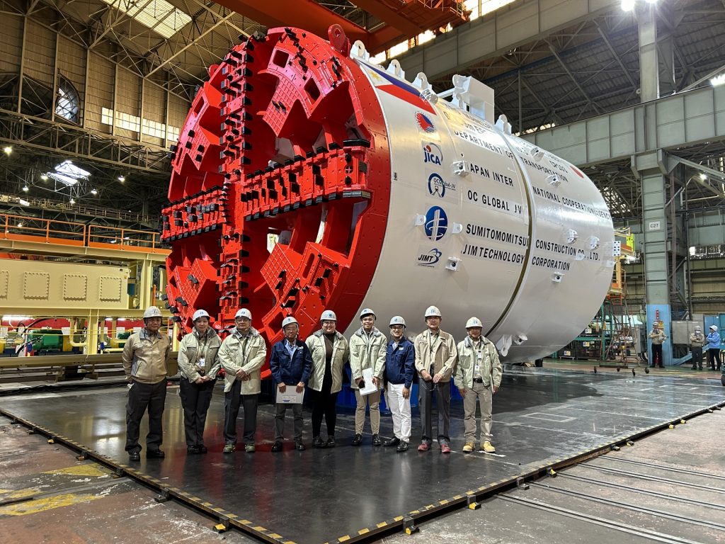 First Tunnel Boring Machine (TBM) set to arrive at 1st Quarter of 2024