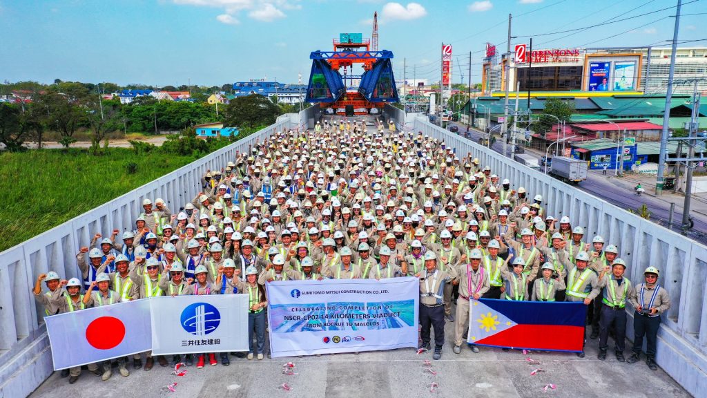 NSCR-CP02 Project’s 14-kilometer Viaduct – Completed