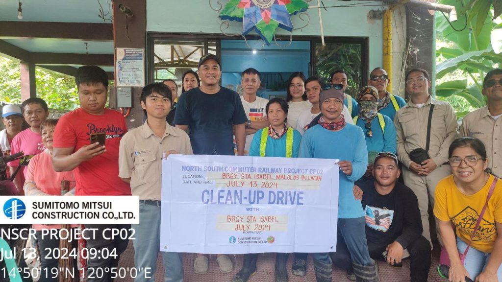 SMCC’s Active Participation in Brgy. Bagong Bayan Cleanup Drive