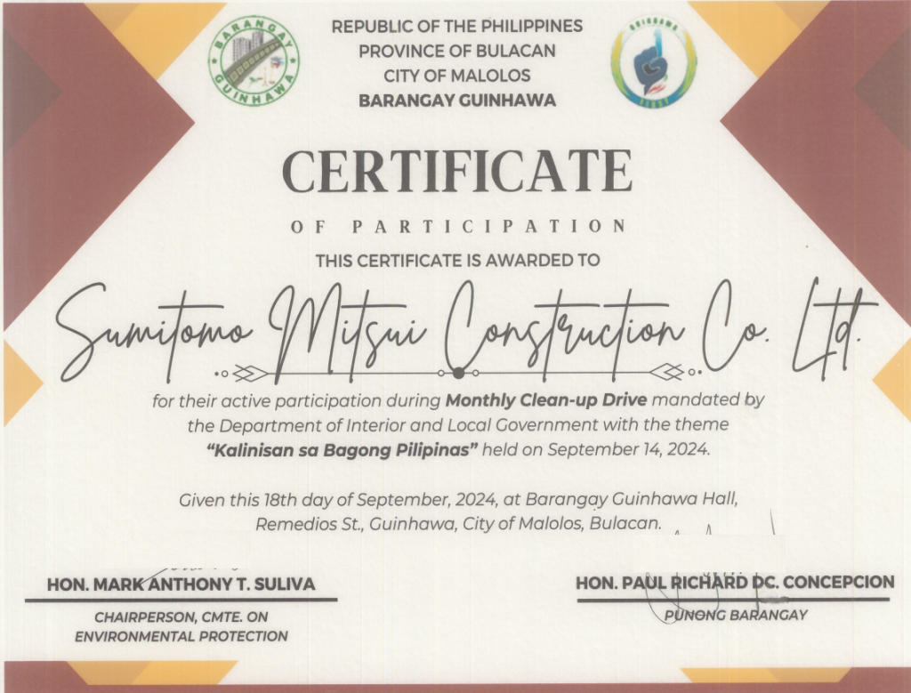 SMCC’s 2-in-1 Cleanup: Double the Impact in Malolos!