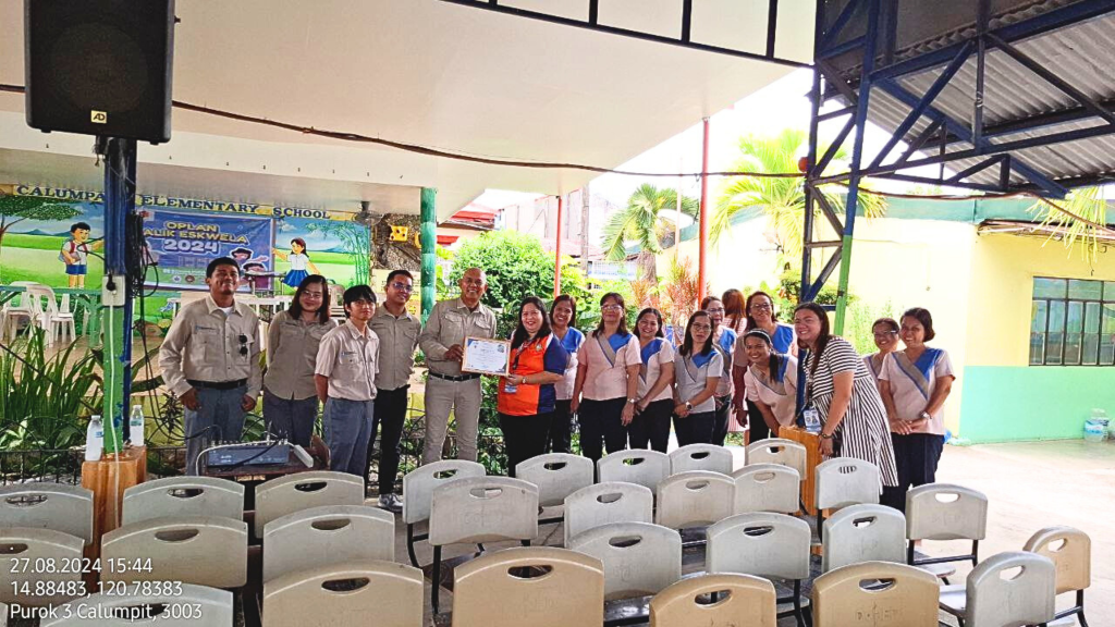 SMCC helps restore 160 Classroom Chairs at Calumpang Elementary School, Calumpit, Bulacan