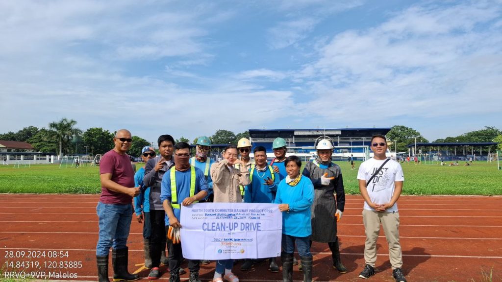 United for Cleanliness: SMCC’s Impact at Bulacan Sports Complex