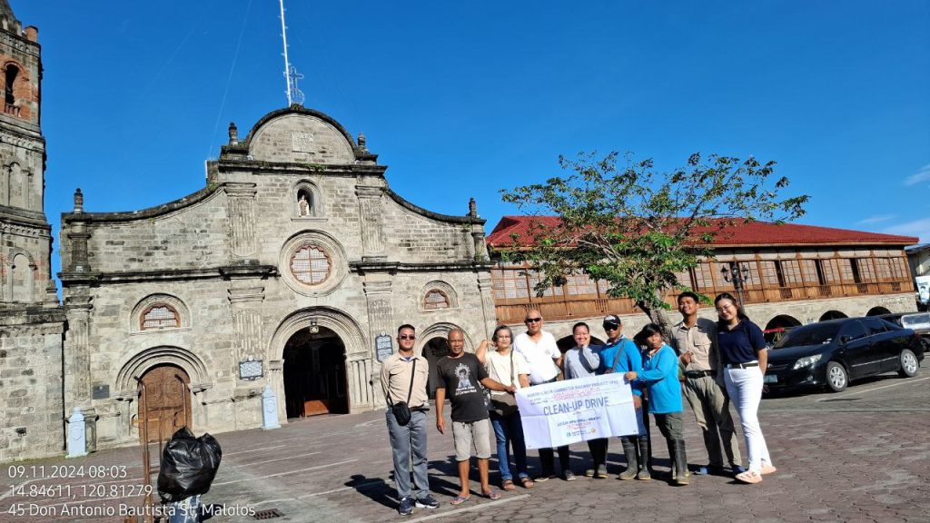 Preserving Heritage: SMCC’s Cleanup Drive at Barasoain Church